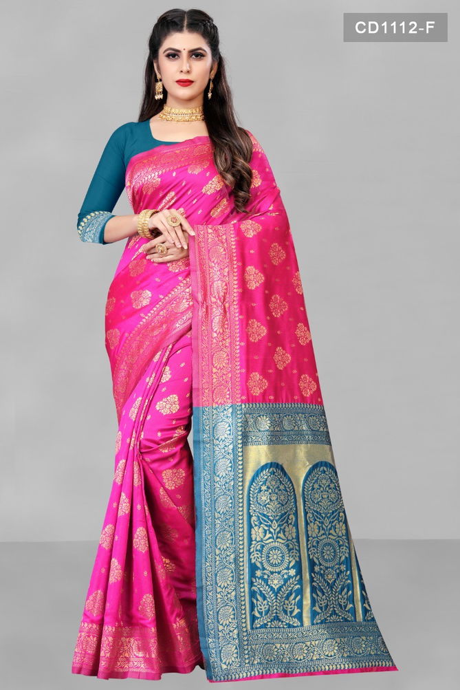 Soft Lichi 1112 New Exclusive Wear Jacquard Designer Saree Collection